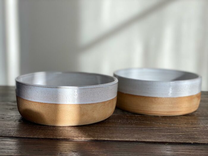 Ceramic Glazed Animal Feeding Bowl Set - Image 3